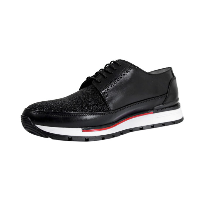 Sneakers Hombre En Piel Autentica Cuadra 127Mtts - Imagen 3