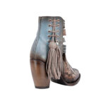 Botines Mujer En Piel Autentica Cuadra Piton 3F29PH - Imagen 10