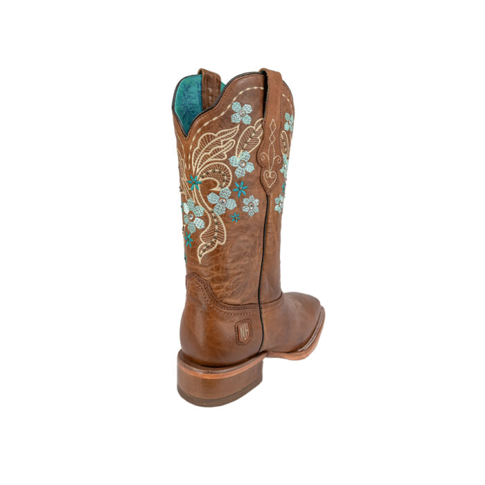 Botas Mujer Vaqueras En Piel Autentica Nokota Candida - Imagen 5