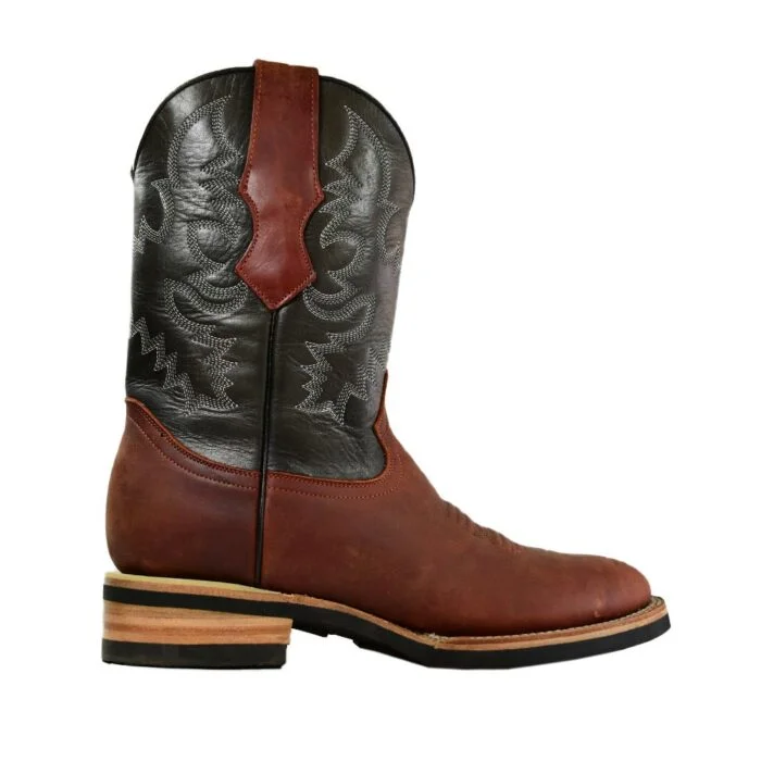 Botas Hombre Vaqueras En Piel Autentica African Mc-222 - Imagen 6