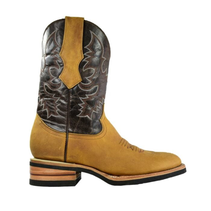 Botas Hombre Vaqueras En Piel Autentica African Mc-222 - Imagen 1