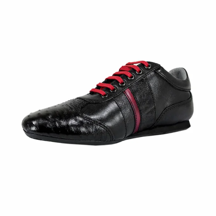 Sneakers Hombre En Piel Autentica Cuadra 20Kpalt - Imagen 3