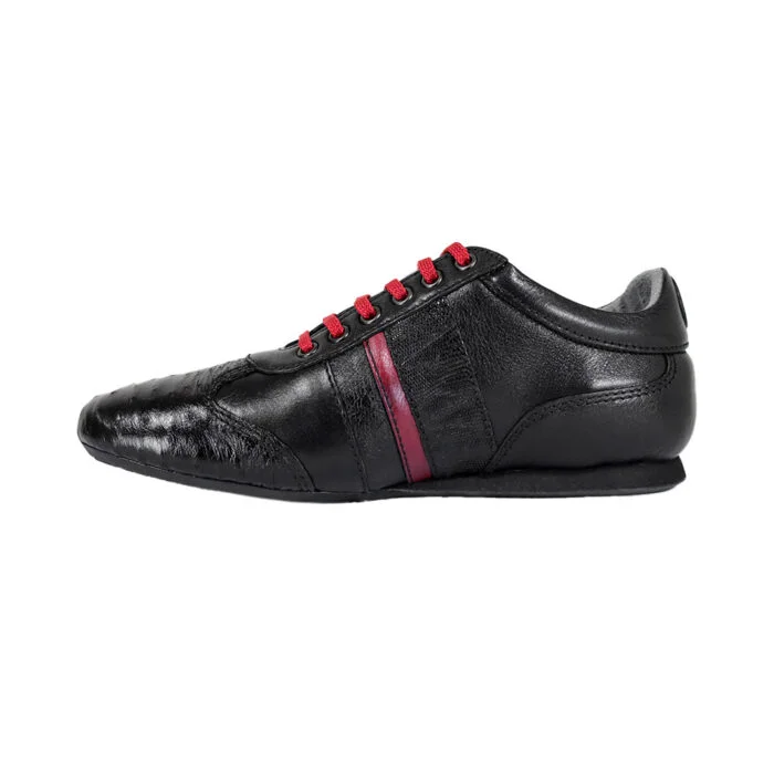 Sneakers Hombre En Piel Autentica Cuadra 20Kpalt - Imagen 4