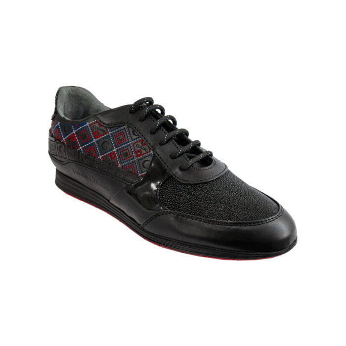 Sneakers Hombre En Piel Autentica Cuadra 71Kmtts - Imagen 2