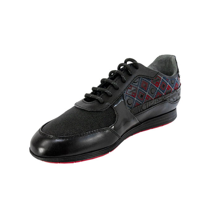 Sneakers Hombre En Piel Autentica Cuadra 71Kmtts - Imagen 3