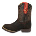 Botas Ni?o Vaqueras En Piel De Cuello De Toro Nokota W011522 - Imagen 5