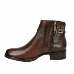 Botines Mujer En Piel Autentica Lyard Lima - Imagen 3