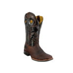Botas Hombre Vaqueras En Piel Autentica Nokota S051541 - Imagen 2
