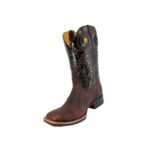 Botas Hombre Vaqueras En Piel Autentica Nokota S051541 - Imagen 4