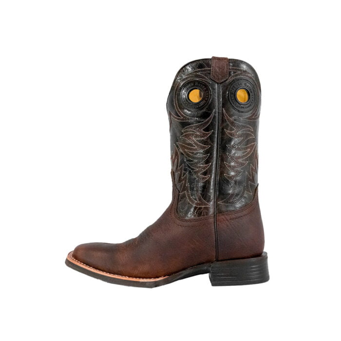 Botas Hombre Vaqueras En Piel Autentica Nokota S051541 - Imagen 3