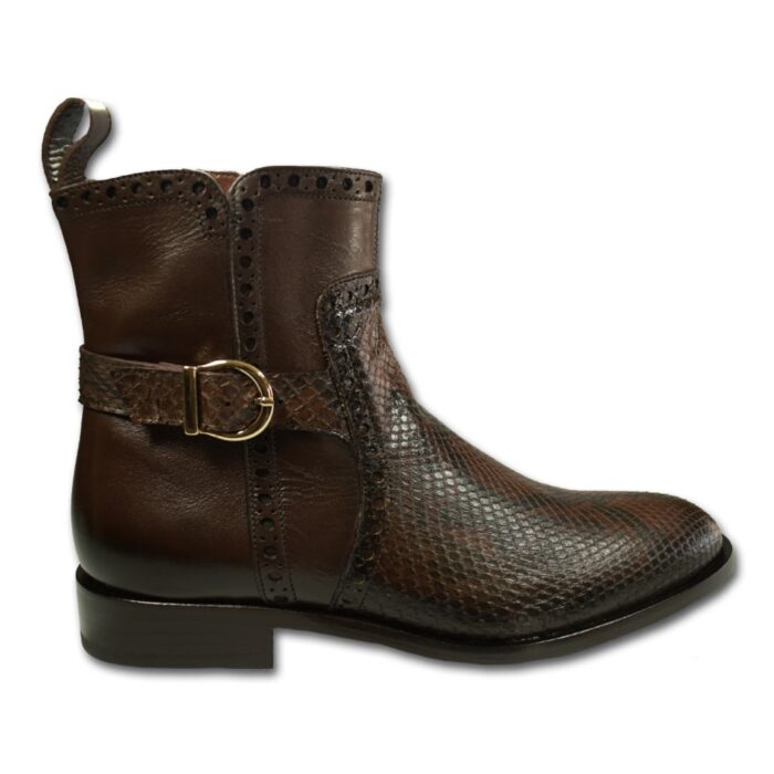 Botines Mujer Casual En Piel Autentica Cuadra 32Tpbts - Imagen 1