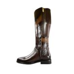 Botas Mujer Altas En Piel Autentica Cuadra 83Ttsts - Imagen 8