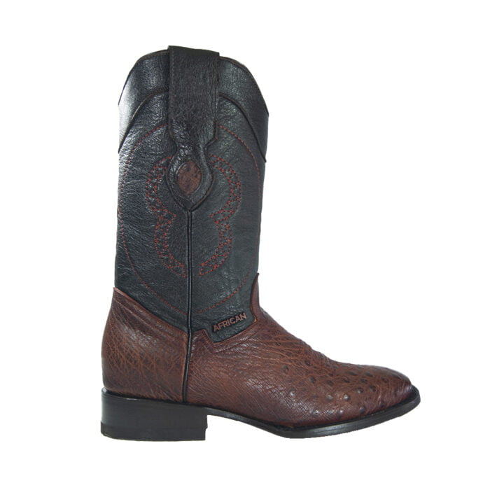 Botas Hombre Vaqueras En Piel Autentica African Mc-351 - Imagen 1