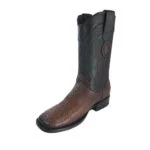 Botas Hombre Vaqueras En Piel Autentica African Mc-351 - Imagen 3