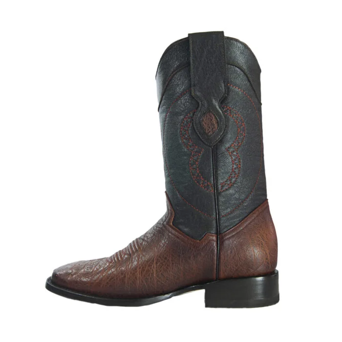 Botas Hombre Vaqueras En Piel Autentica African Mc-351 - Imagen 4