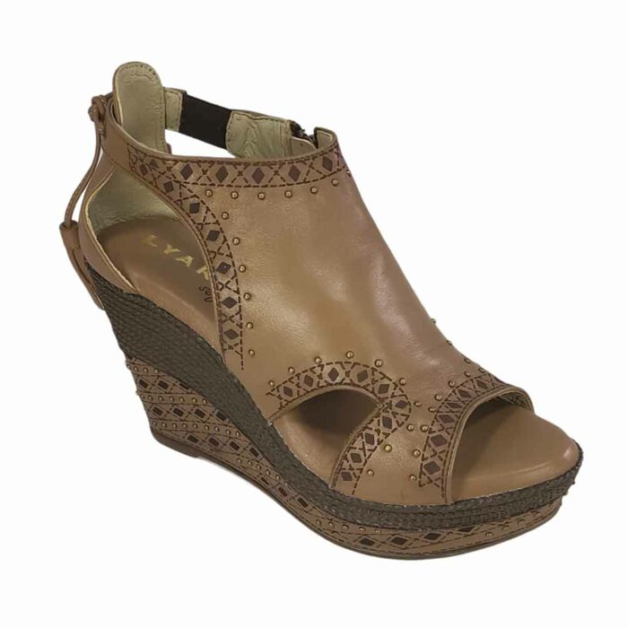 Zapato Mujer En Piel Autentica Lyard Ternera Gema - Imagen 2