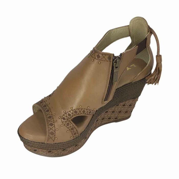 Zapato Mujer En Piel Autentica Lyard Ternera Gema - Imagen 3