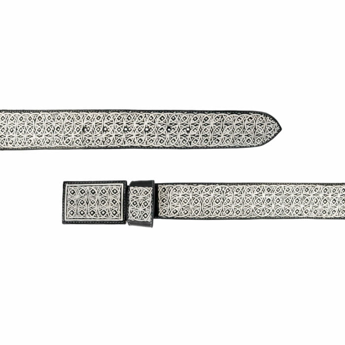 Cinturon Hombre En Hilo De Pita Mabo Mil 2 Aros - Imagen 4