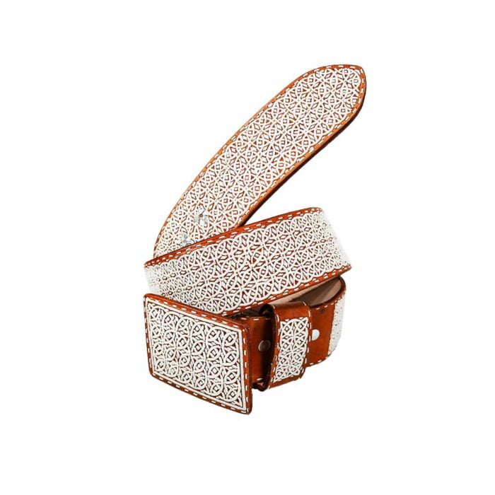 Cinturon Hombre En Hilo De Pita Mabo Mil 2 Aros - Imagen 5