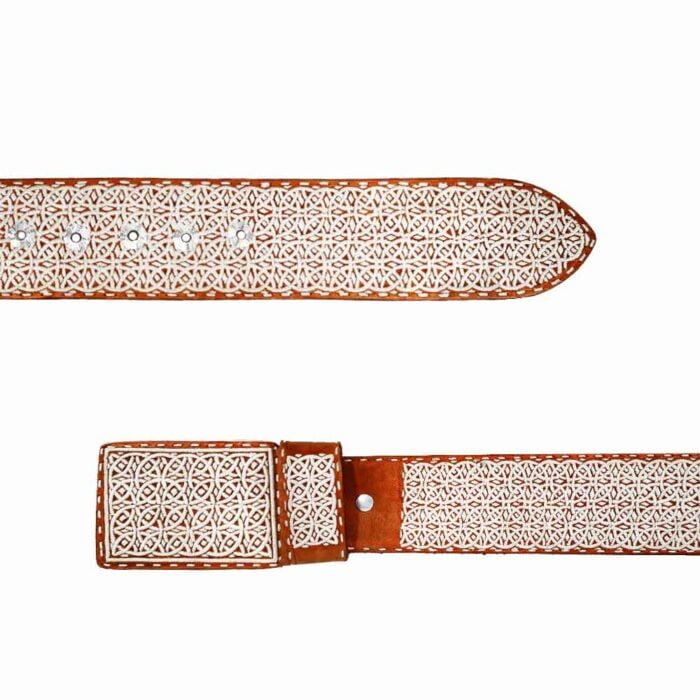 Cinturon Hombre En Hilo De Pita Mabo Mil 2 Aros - Imagen 3