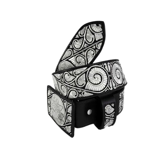 Cinturon Hombre En Hilo De Plata Mabo Quimera 2" - Imagen 5