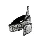 Cinturon Hombre En Hilo De Plata Mabo Quimera 2" - Imagen 3