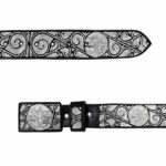 Cinturon Hombre En Hilo De Plata Mabo Quimera 2" - Imagen 2