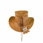 Sombrero Hombre En Piel Autentica Canyon Estoperol - Imagen 5