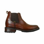 Botines Hombre En Piel Autentica Tm44 Romeo Pull Up - Imagen 2