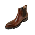 Botines Hombre En Piel Autentica Tm44 Romeo Pull Up - Imagen 8