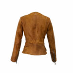 Chamarra Mujer En Piel De Borrego Mabo Imperia Corrugada - Imagen 4