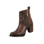 Botines Mujer En Piel Autentica Cuadra Moroni 3W02RS - Imagen 5