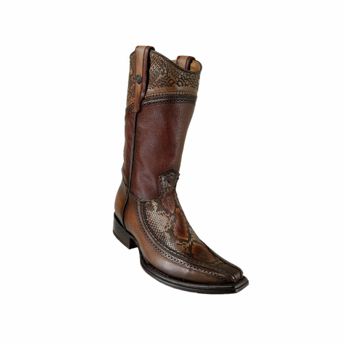 9000920-2.jpg Botas Hombre En Piel Autentica Cuadra Ret Belly Vero 1B1DPH - Imagen 2