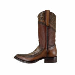 Botas Hombre En Piel Autentica Cuadra Ret Belly Vero 1B1DPH - Imagen 4