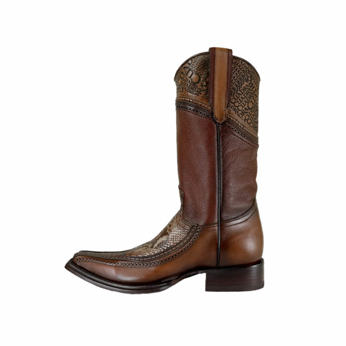 9000920-4.jpg Botas Hombre En Piel Autentica Cuadra Ret Belly Vero 1B1DPH - Imagen 4