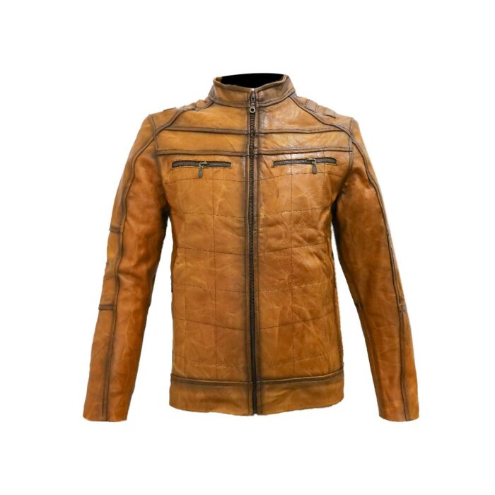 Chamarra Hombre En Piel Autentica Mabo Eliot - Imagen 2