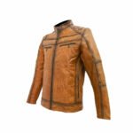 Chamarra Hombre En Piel Autentica Mabo Eliot - Imagen 8