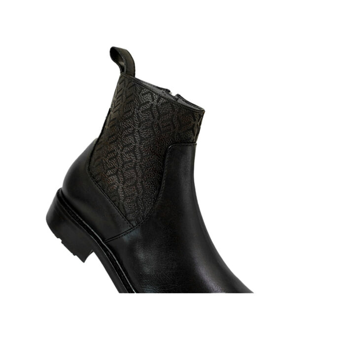 Botines Hombre De Vestir En Piel Autentica Cuadra G89Tsrs - Imagen 5