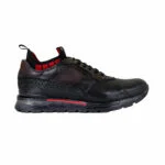 Sneakers Hombre En Piel Autentica Cuadra 129Rsts