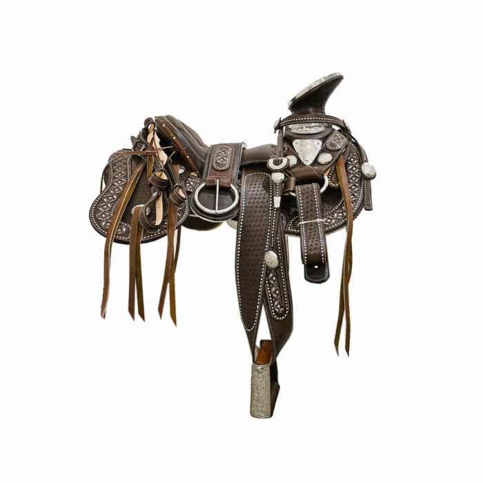 9001086-1-1.jpg Montura Hombre En Piel Autentica Mabo Alfon Sacaboqueada - Imagen 2