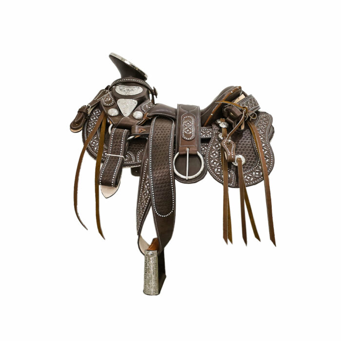 9001086-4-1.jpg Montura Hombre En Piel Autentica Mabo Alfon Sacaboqueada - Imagen 4