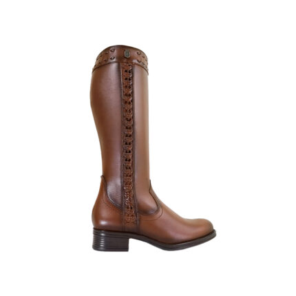 Botas Mujer Altas En Piel Autentica Lyard Lesno