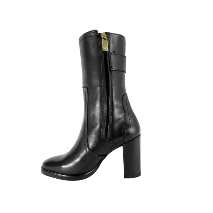 Botas Mujer Casual En Piel Autentica Cuadra T32Tsts - Imagen 4