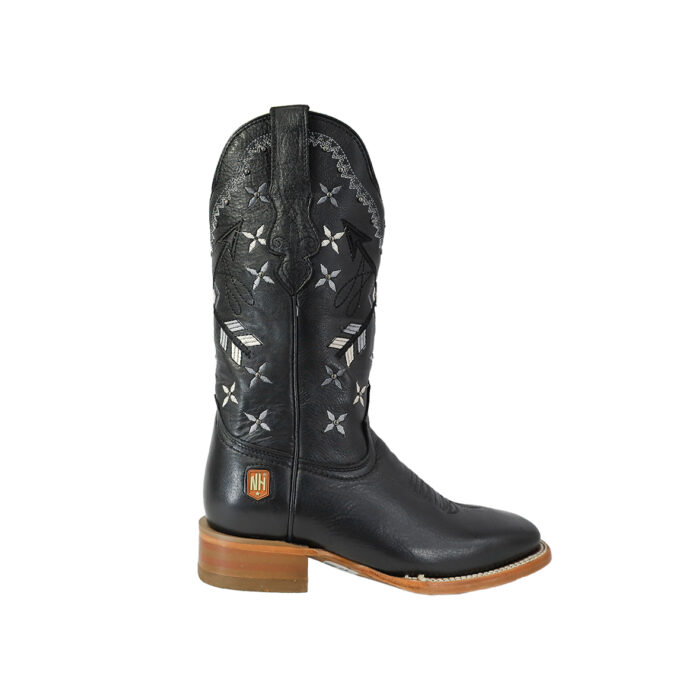 Botas Mujer Vaqueras En Piel Autentica Nokota Gretta Brinch - Imagen 2