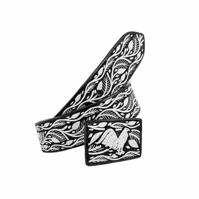 Cinturon Hombre En Hilo De Pita Mabo Gallo Guia Rameado 2Pg - Imagen 2