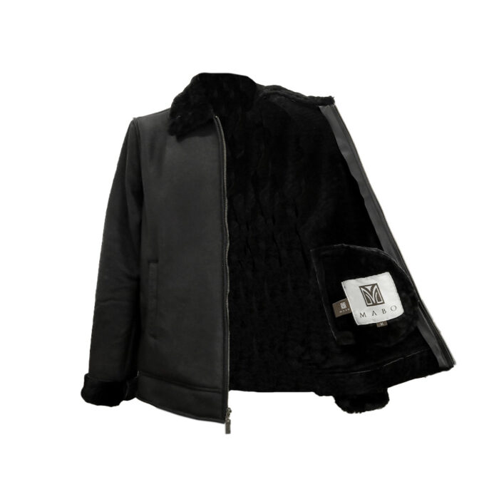 Chamarra Hombre Premium En Piel De Borrego Mabo Ecuador - Imagen 2