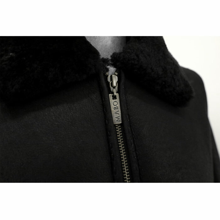 Chamarra Hombre Premium En Piel De Borrego Mabo Ecuador - Imagen 6