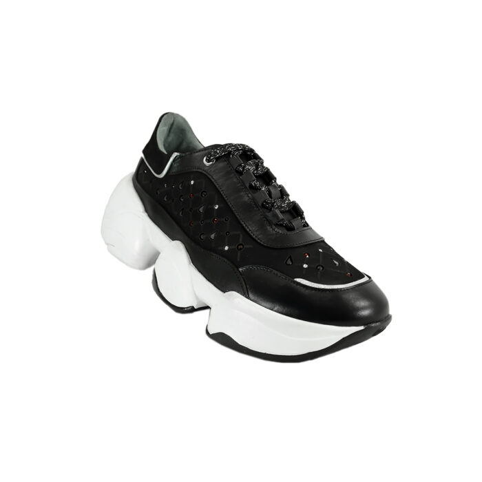 Sneakers Mujer En Piel Autentica Cuadra 1R9Tsvl - Imagen 2
