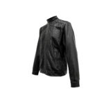 Chamarra Hombre Premium En Piel Autentica Mabo Mercurio Wax - Imagen 9