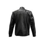 Chamarra Hombre Premium En Piel Autentica Mabo Mercurio Wax - Imagen 5